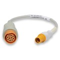 Cables & Sensors Draeger Compatible IBP Adapter Cable - Round, 7-Pin Connector, Keyed IC-SM2-SM10